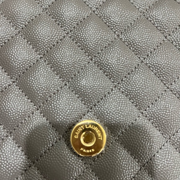 Gray YSL (only worn once!) - Picture 4 of 8